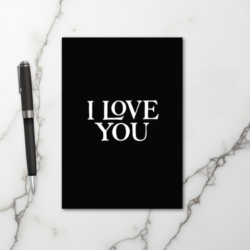 I Love You Card