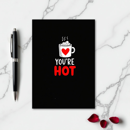 I Love You Coffee Cup Card