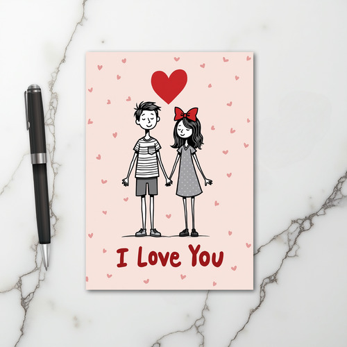 I Love You Couple Card