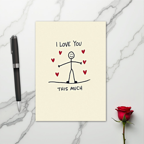 I Love You This Much Card
