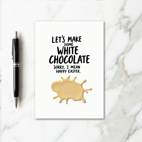 I Want Cake Happy Easter Card