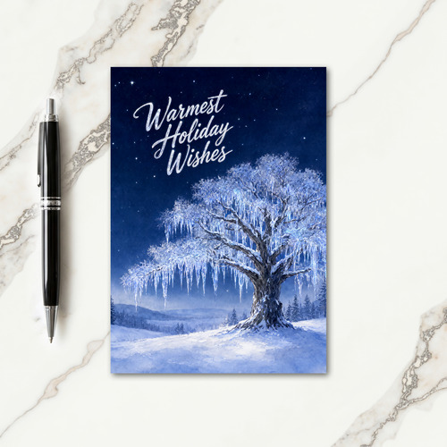 Icicle Lights Card