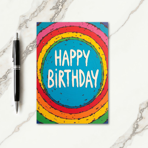 Icing Birthday Card