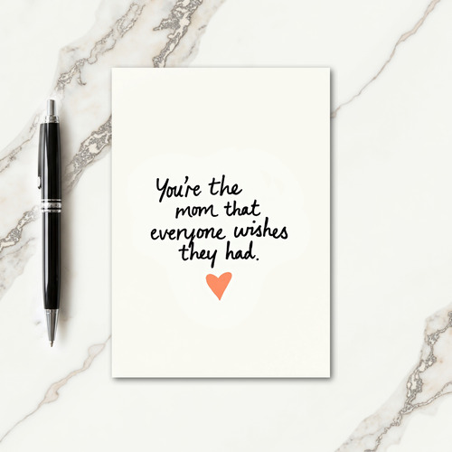 Ideal Mom Heartfelt Message Card