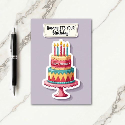 Illustrated Birthday Card