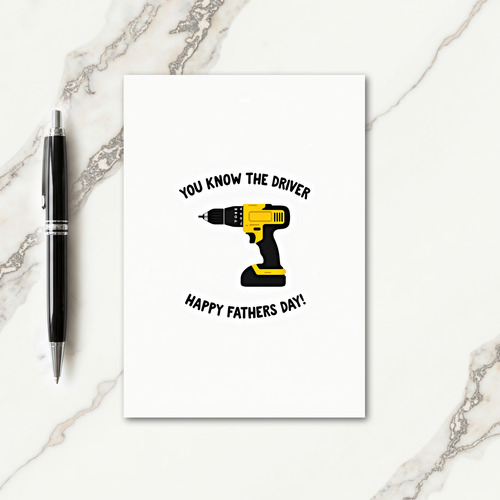 Illustrative Fathers Day Card