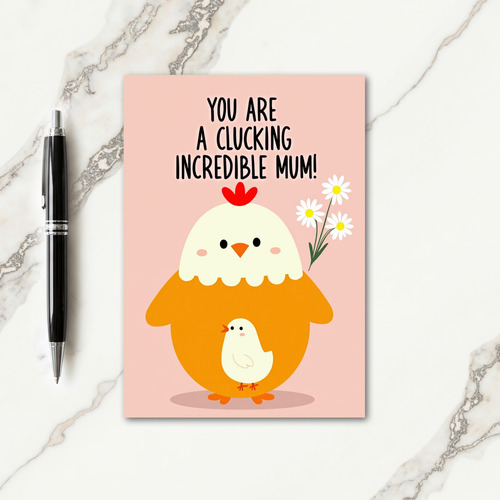 Incredible Mum Bird Art Card