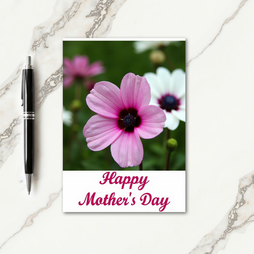 Indigo Bloom Mothers Day Card