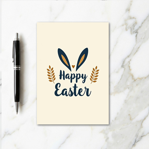 Indigo Ears Easter Card