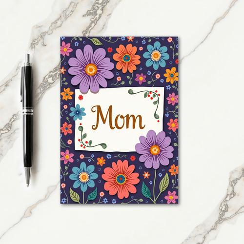 Indigo Garden Moms Day Card