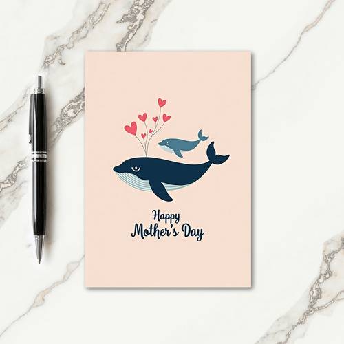 Indigo Marine Love Mother Card