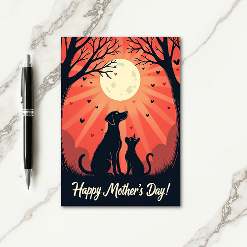 Indigo Pets Mothers Day Card
