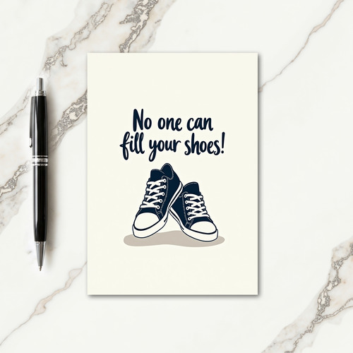 Indigo Shoes Fathers Day Card