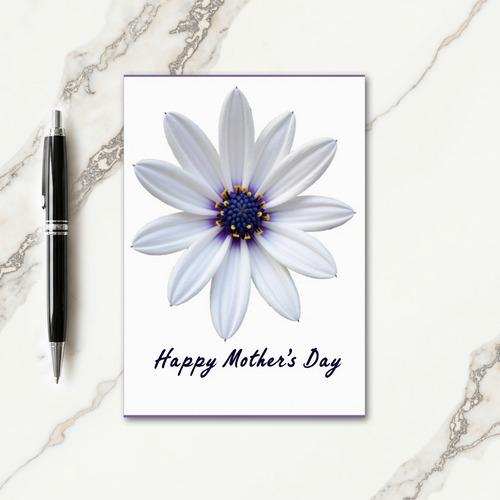Indigo Stamen Mothers Day Card