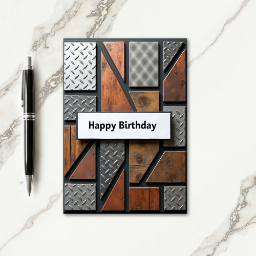 Industrial Birthday Card