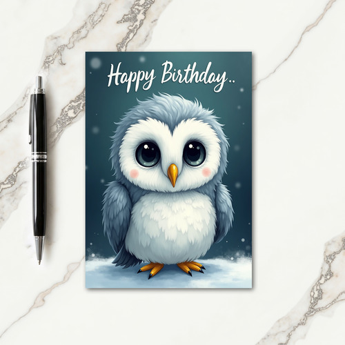 Innocent Eyes Birthday Card