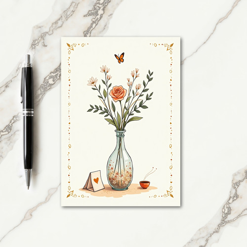 Insect Hover Birthday Card