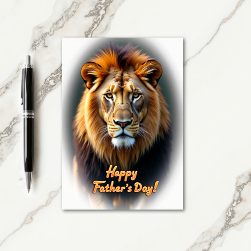 Intense Eyes Fathers Day Card