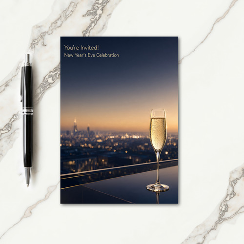 Invitation Card For New Year Party Card