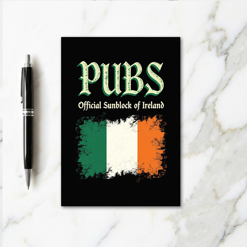 Ireland Sunblock Official Card