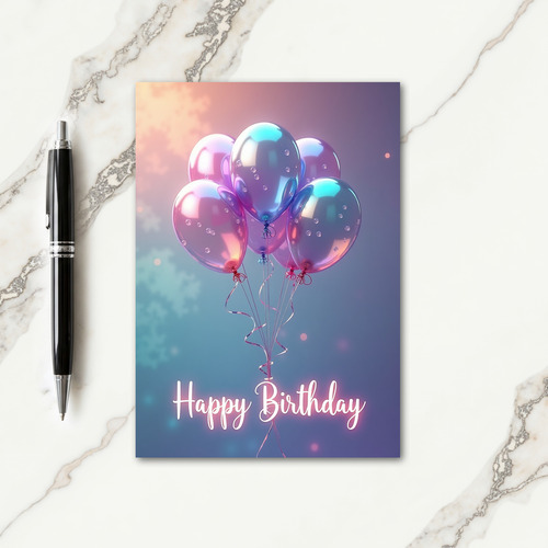 Iridescent Celebration Card