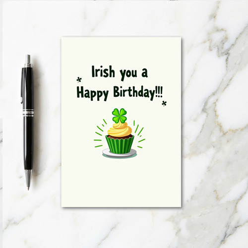 Irish Birthday Fun Card