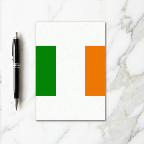 Irish Colors Abstract Art Card