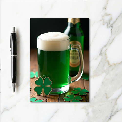 Irish Drink Celebration Card