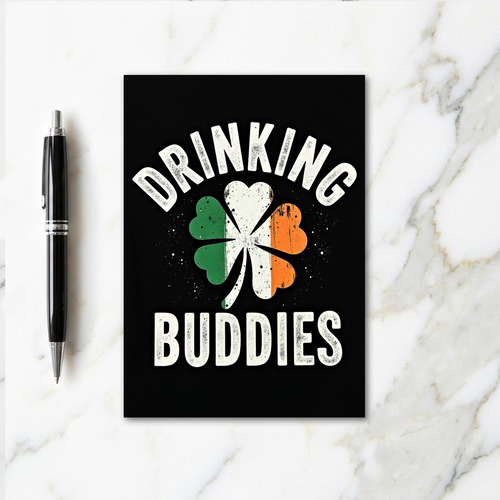 Irish Drinking Buddies Card