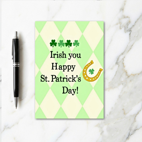 Irish Happy St Patricks Day Card
