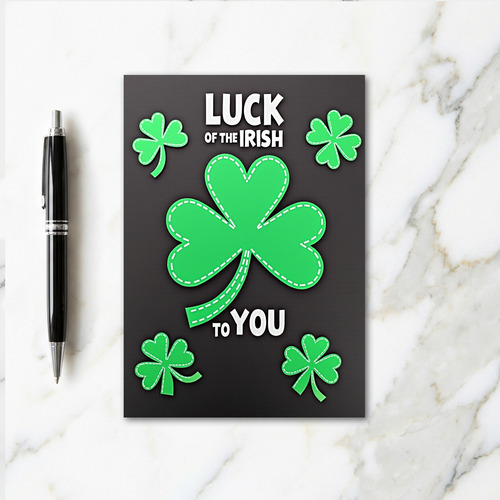 Irish Luck To You Card