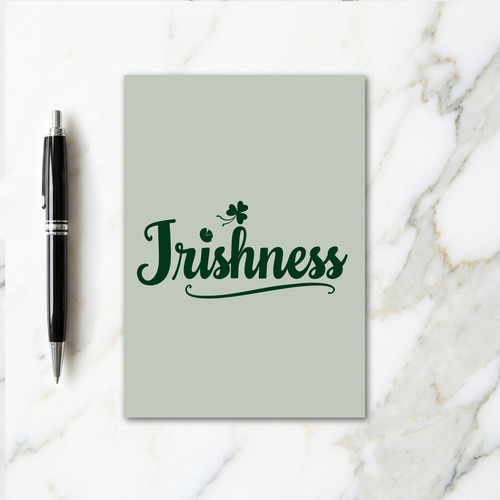 Irish Pride Graphic Art Card