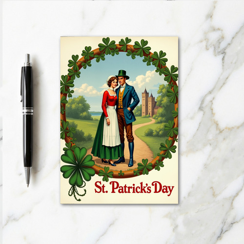 Irish Romance St Patricks Day Card
