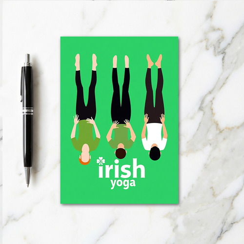 Irish Yoga Wellness Card