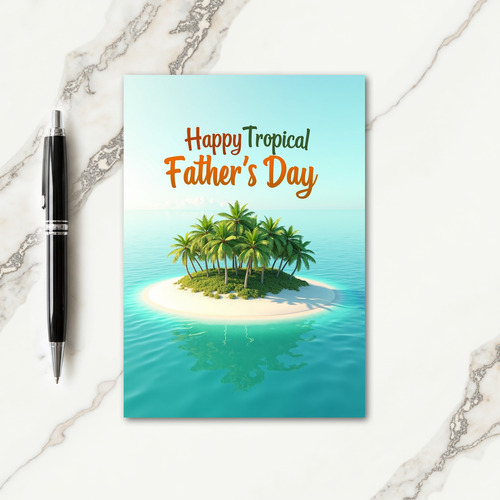 Island Sweet Fathers Day Card