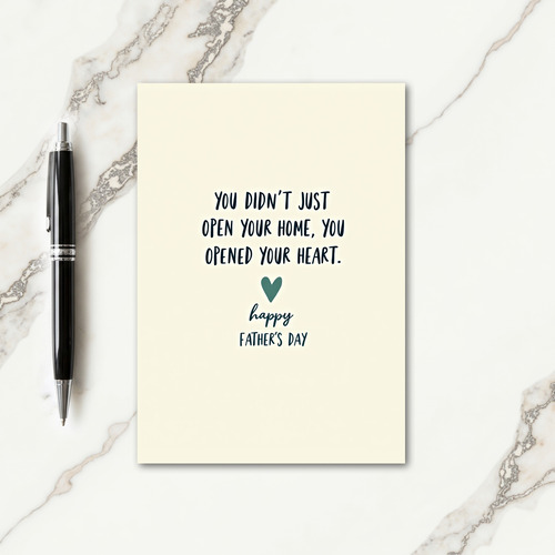 Ivory Fathers Day Message Card