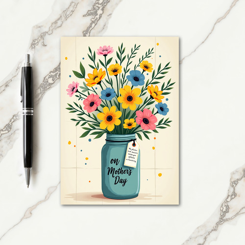 Ivory Joyful Mothers Day Card