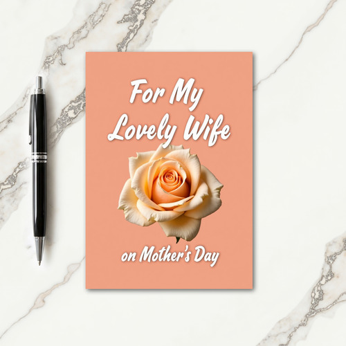 Ivory Rose Tender Mom Card