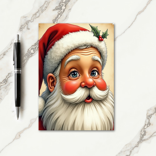 Jolly Mans Portrait Card