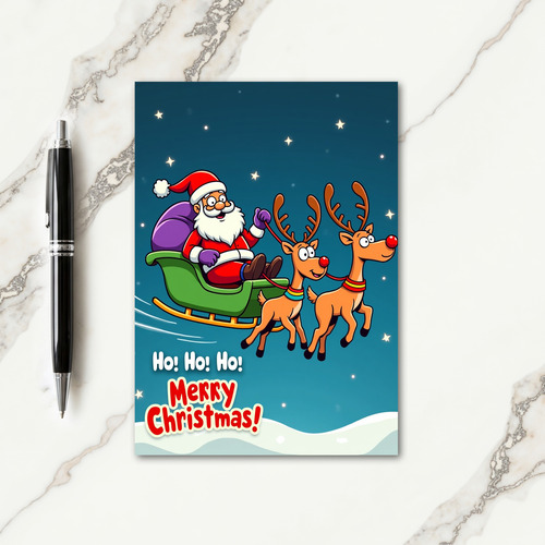 Jolly Sleigh Ride Card thumbnail
