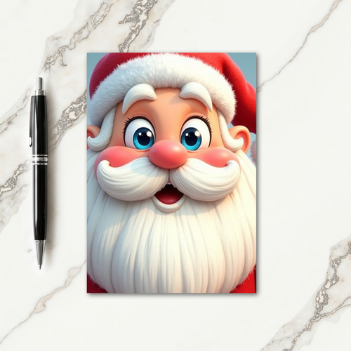 Jolly Winter Face Card