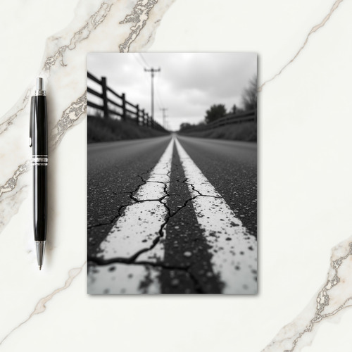 Journey Open Road Birthday Card
