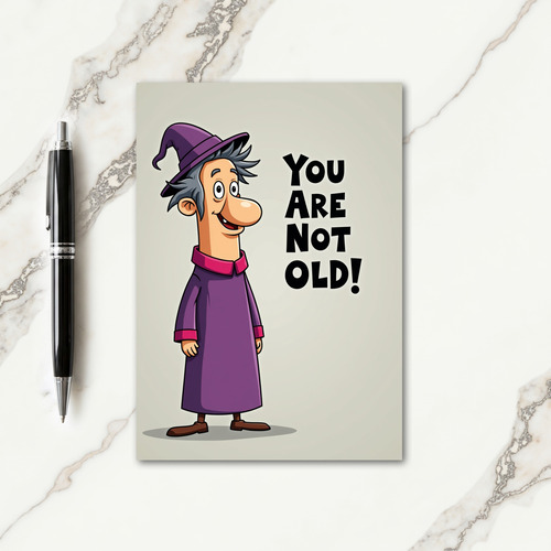 Jovial Birthday Wizard Card