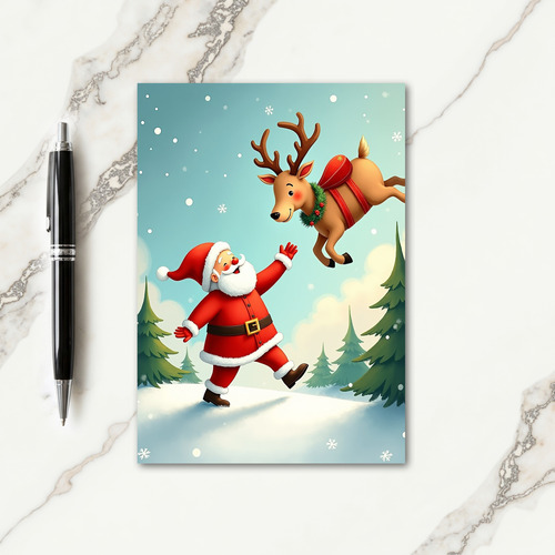 Jovial Flight Christmas Card