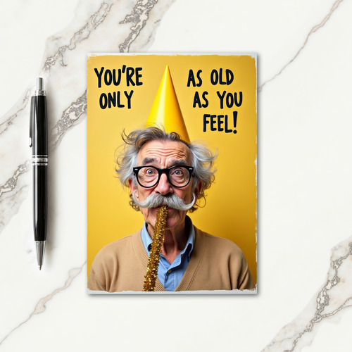 Joyful Ageless Birthday Card