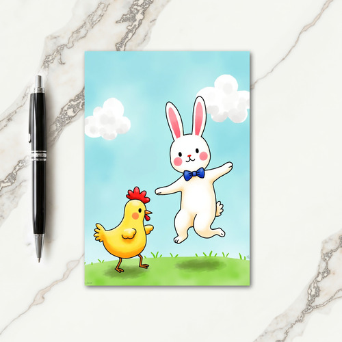 Joyful Animal Friends Card