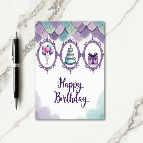 Joyful Balloon Birthday Card