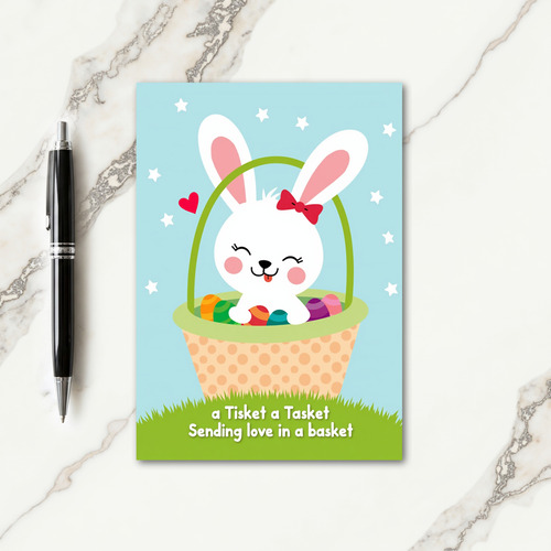 Joyful Basket Animal Friend Card