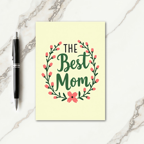 Joyful Best Mom Card