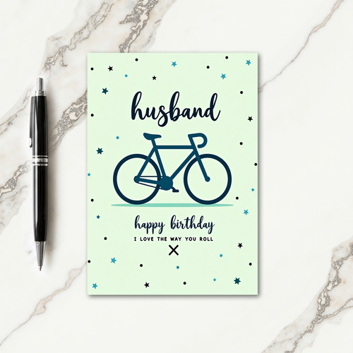 Joyful Bicycle Card